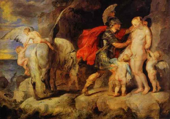 Peter Paul Rubens Persee delivrant Andromede oil painting picture